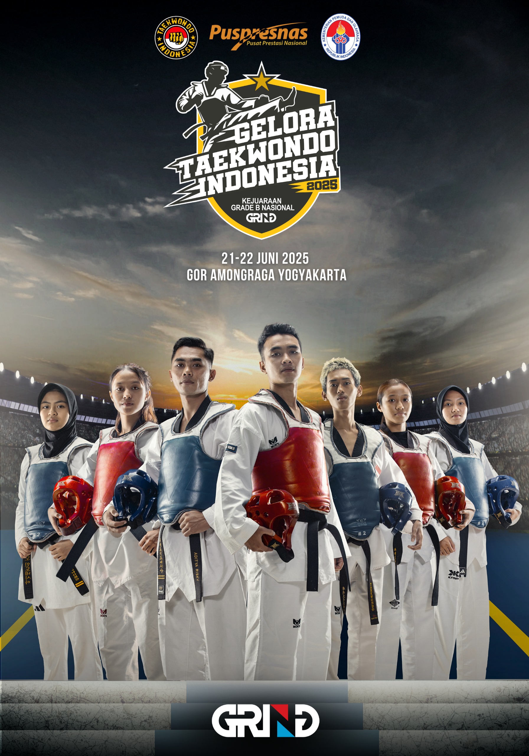 Panggung Juara Taekwondo Indonesia Taekwondo Indonesia Dojang supernovasemarang